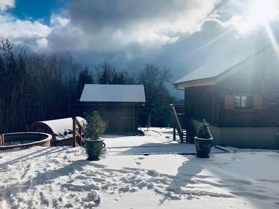 Les Chalets De Ludran Viuz-en-Sallaz Exterior foto