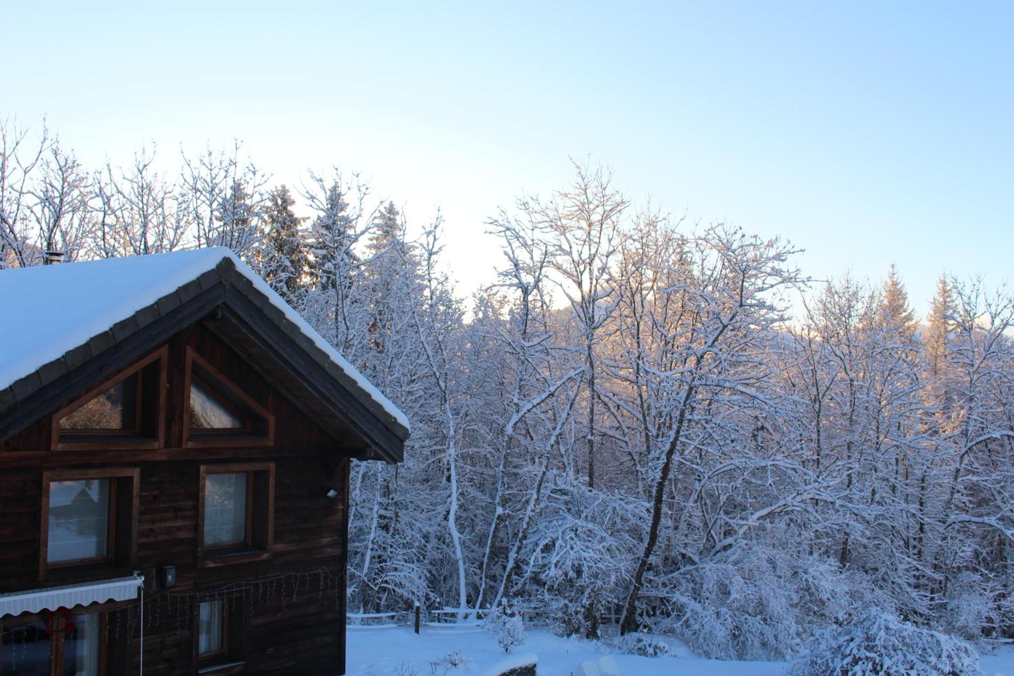 Les Chalets De Ludran Viuz-en-Sallaz Exterior foto