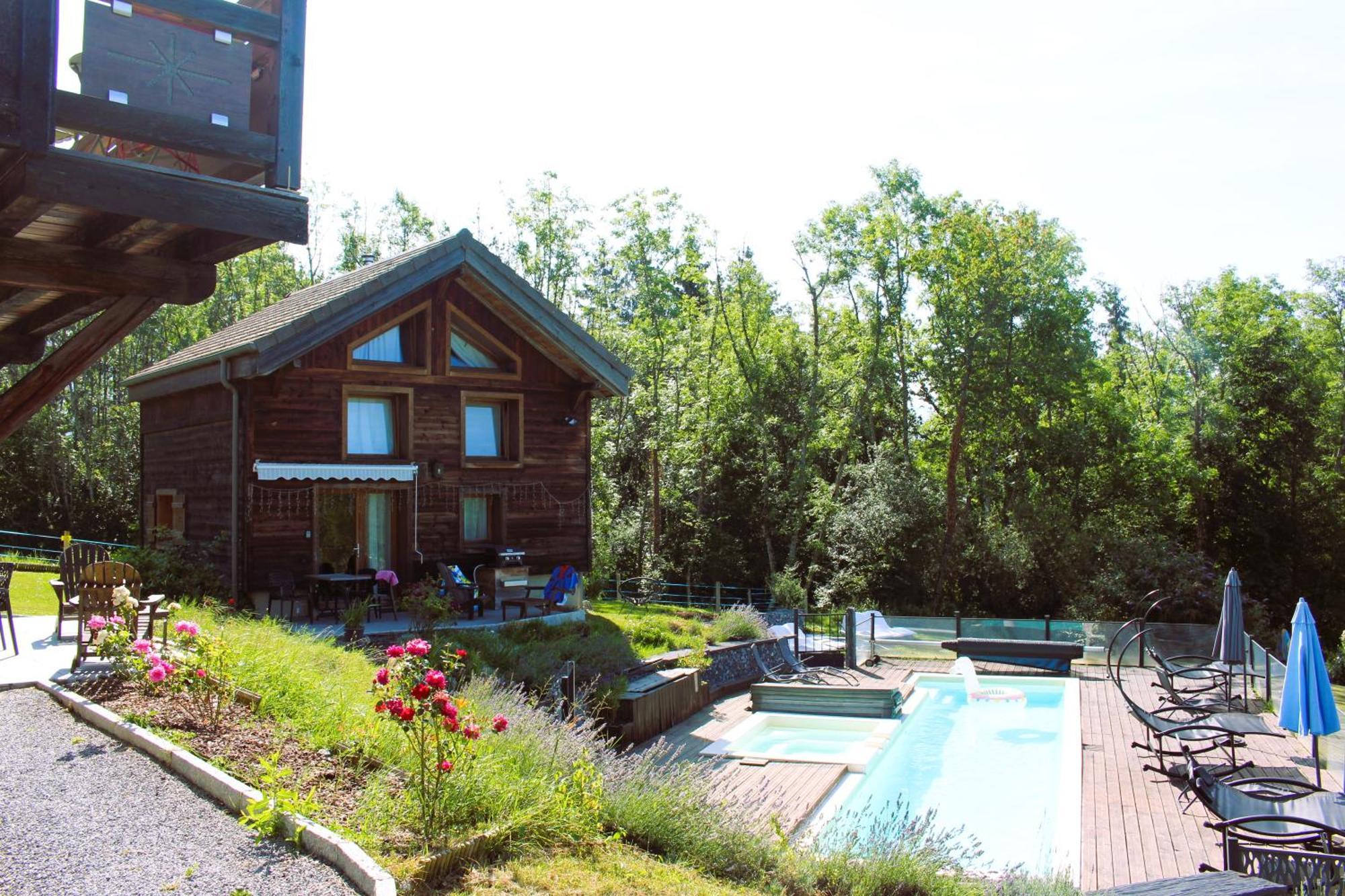 Les Chalets De Ludran Viuz-en-Sallaz Exterior foto
