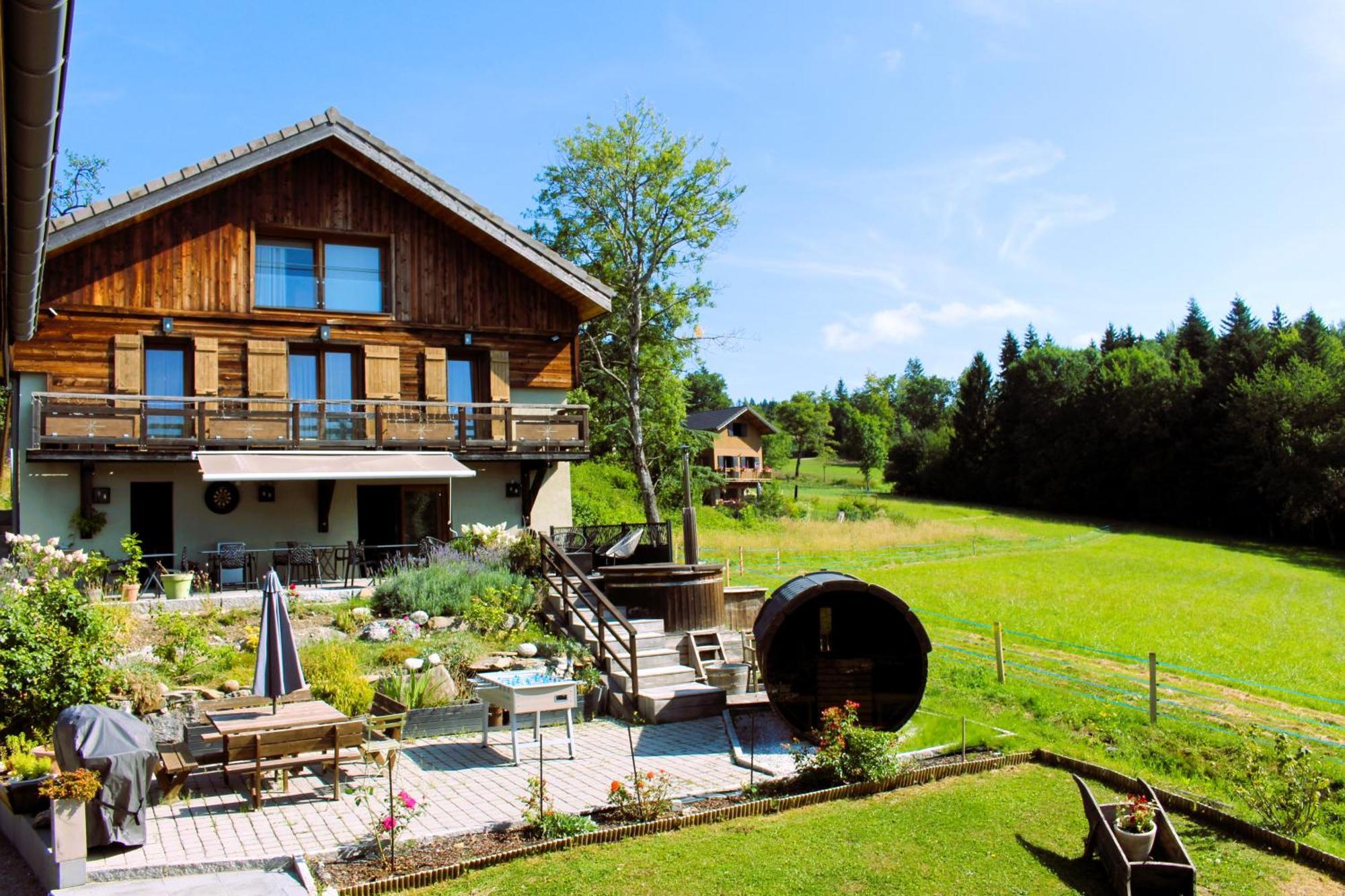 Les Chalets De Ludran Viuz-en-Sallaz Exterior foto