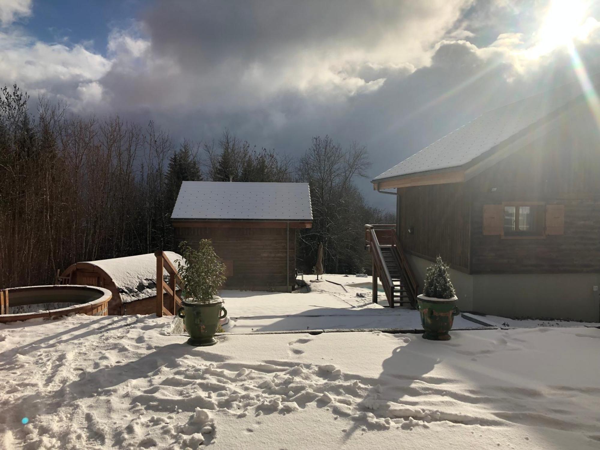 Les Chalets De Ludran Viuz-en-Sallaz Exterior foto