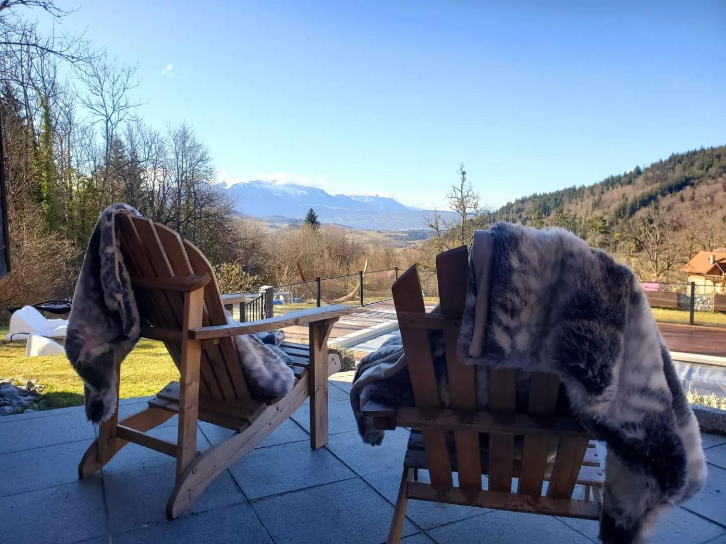 Les Chalets De Ludran Viuz-en-Sallaz Exterior foto