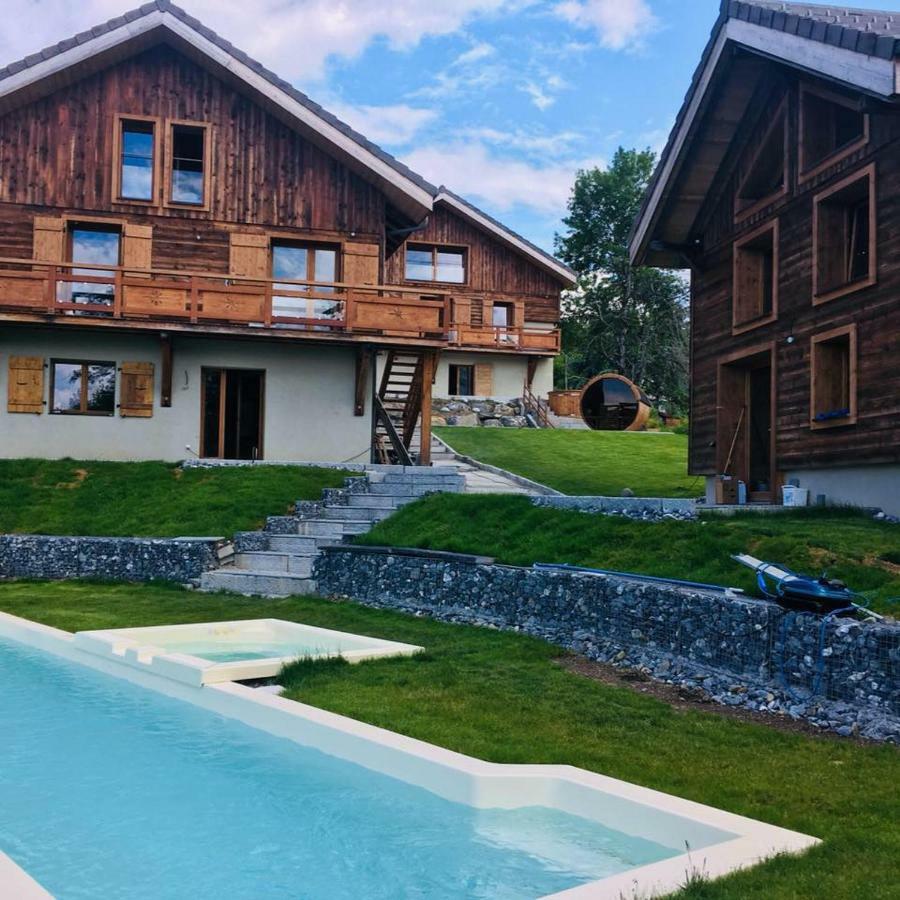 Les Chalets De Ludran Viuz-en-Sallaz Exterior foto